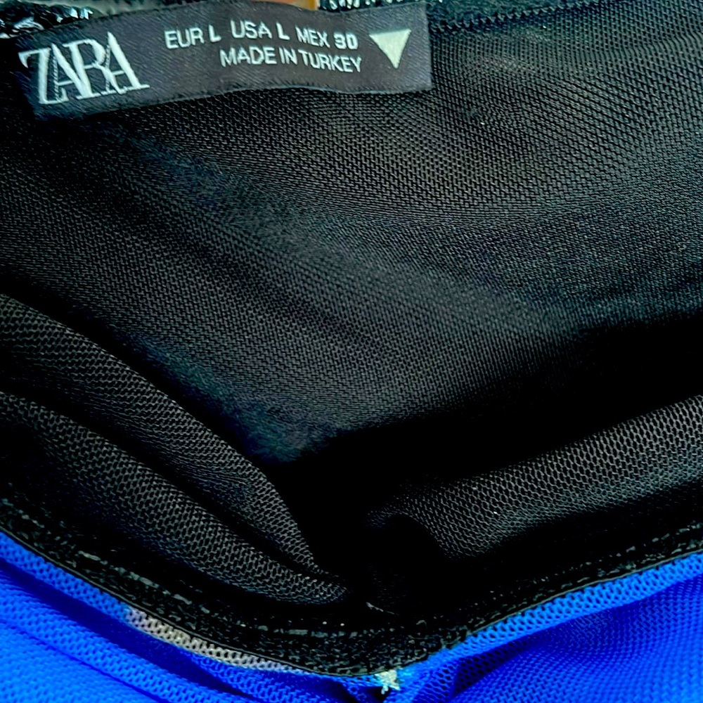 Zara midi dress , size larger ,